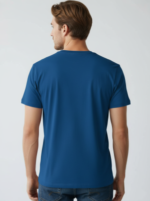 BlueTshirtModelBack