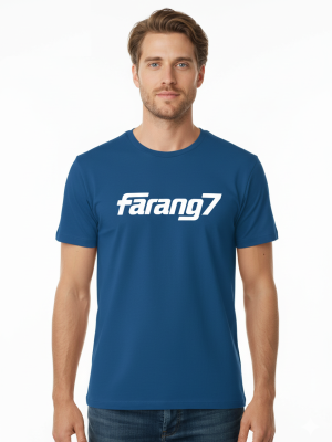 BlueTshirtModelFront