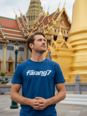 Blue Tshirt Model Great Palace