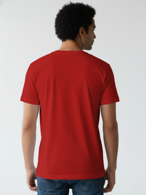 RedTshirtModelBack