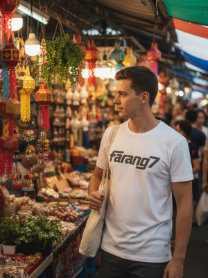 White Tshirt Model Chatuchak