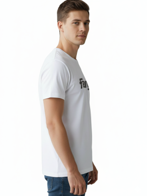 WhiteTshirtModelSideWhite